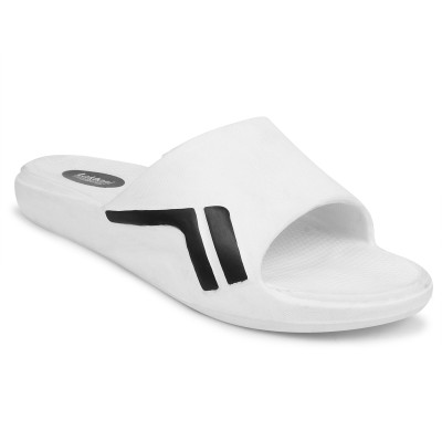 Lakhani Aashirwad Men Slides(Off White , 8)