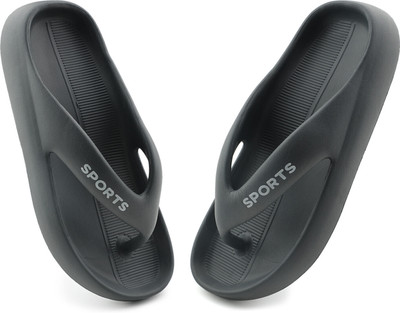 EVOK Men Flip Flops(Grey , 10)