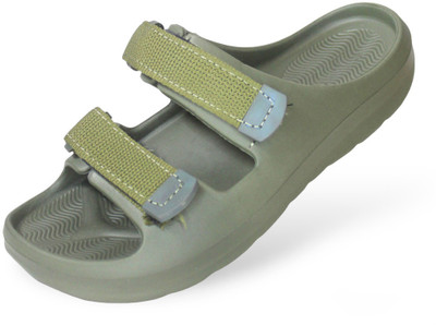 Ovee Men Slides(Olive , 10)