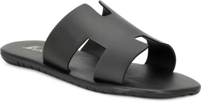 Buxton Men Flip Flops(Tan, Black, Brown , 7)