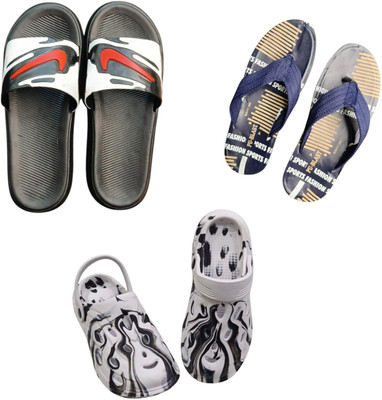 BLIBBERS Men Slippers(Multicolor , 6)