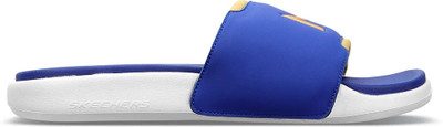 Skechers Men Flip Flops(Blue , 9)
