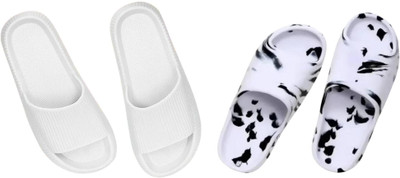 Sirex Men Slides(Off White , 6)