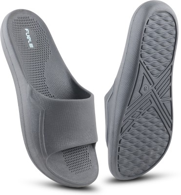 FUEL Men Slides(Grey , 10)