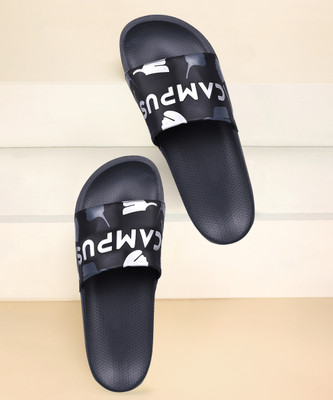 CAMPUS Men Slides(Black , 9)