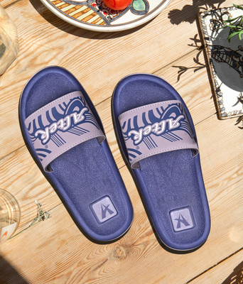 Altek Men Slides(Navy , 10)
