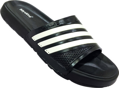 Skyultra Men Slides(Black , 6)