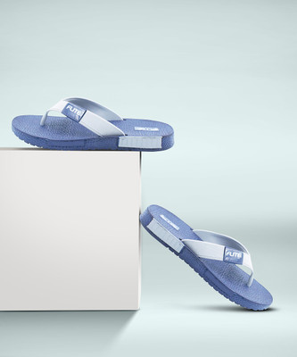 FLITE Men Slippers(Blue , 9)