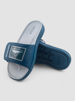 RED TAPE Men Slides(Navy , 9)