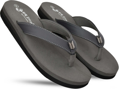 DR STTEP Men Soft Ortho Slippers for Women | Comfortable Anti-Skid Flip Flops Daily Use Slippers(Grey , 7)