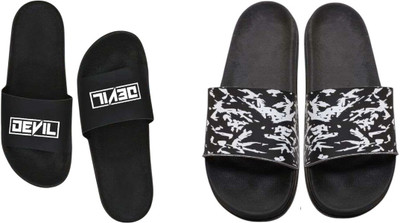 nvisan Men Slides(White, White , 9)