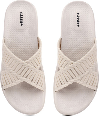 Cassiey Women Slides(Khaki , 5)