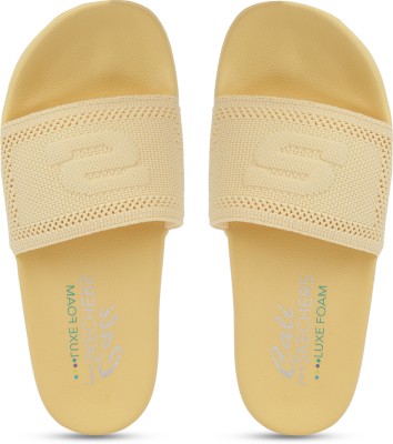 Skechers Women Slides(Yellow 7)