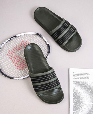 M7 By Metronaut Men Slides(Green , 7)