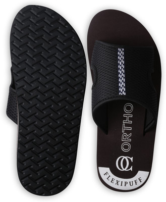 house of common Men Flip Flops(Maroon , 8)