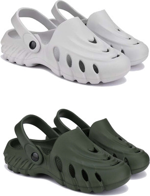 ABN Men Casual(Green, White , 6)