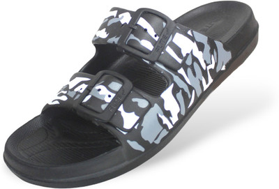 FLITE Men Slides(Black , 8)