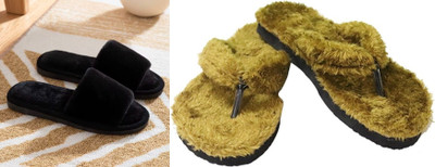 rexizone Women Slides(Green, Grey , 3)