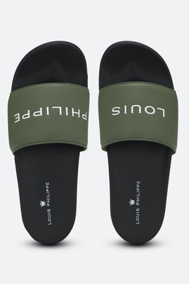 LOUIS PHILIPPE Men Slides(Green , 7)