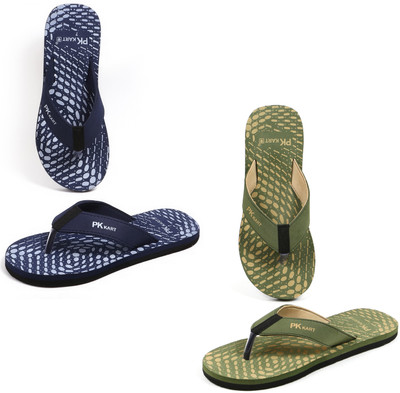 PKKART Men Slippers(Multicolor , 6)