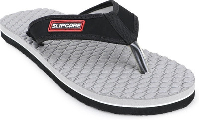 SLIPCARE Men Ortho Care Diabetic Orthopaedic Comfort Lightweight Dr Slippers, Sliders Aqua Flip Flops(Grey , 12)