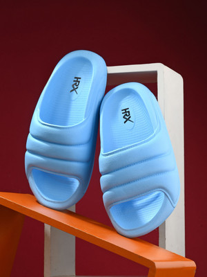 HRX by Hrithik Roshan Women Slides(Blue , 5)