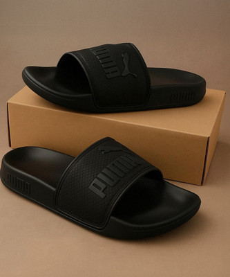 PUMA Men Leadcat 2.0 Slides(Black , 8)