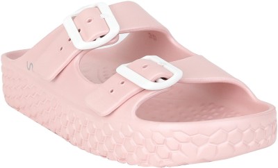 Doubleu Women Slides(Pink , 9)