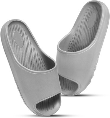 Footup Women Super Soft|Orthopedic|Comfortable|Lightweight|Diabetic Slides(Grey , 6)
