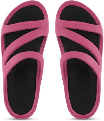 GOKIK Women Slides(Red , 3)