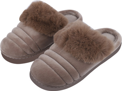 Dekkin Men Slides(Brown , 8.5)