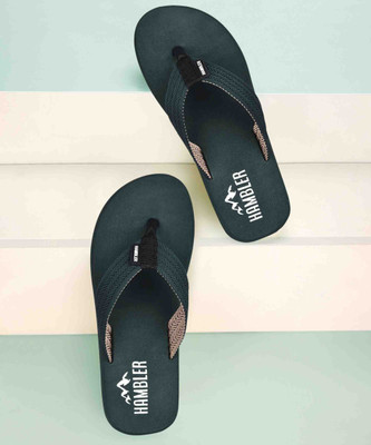 Hambler Men EXTRA SOFT slippers. Lightweight. Durable. Daily use. Dr care orthopaedic. Flip Flops(Green , 10)
