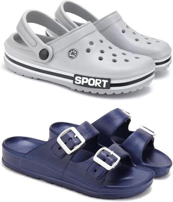 Pennen Men Slides(Blue , 9)