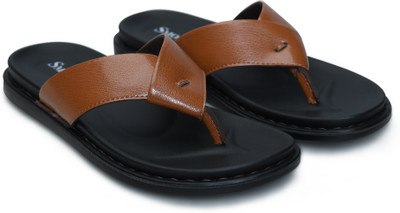 SMOXX Men Slippers(Tan , 8)