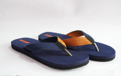 xstar Men Flip Flops(Blue , 9)