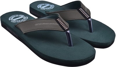 Dr Plus Men Flip Flops(Green , 10)