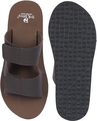 DR STTEP Men Slippers(Brown , 9)