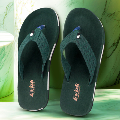 EVOK Men Slippers(Multicolor , 7)