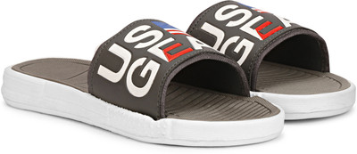 Genial Men Slides(Grey , 8)