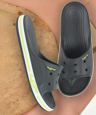 LANCER Men Slides(Grey , 8)