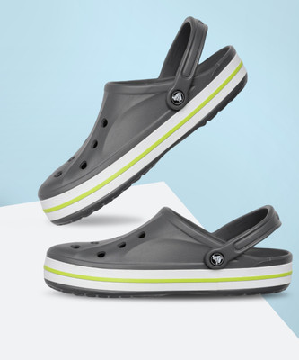 CROCS Men Slippers(Grey , 8)