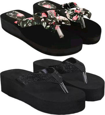 BOOMBEAUTY Women Slippers(Multicolor , 7)