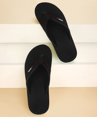 ORTHO JOY Men Flip Flops(Black , 6)