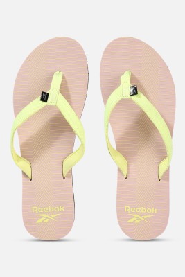 REEBOK Women Litequopro Flip Flip Flops(Yellow , 4)