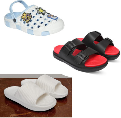 Acorn Men Slides(Multicolor , 10)