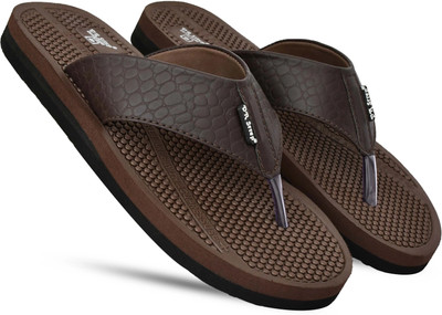 DR STTEP Men Slippers(Brown , 10)