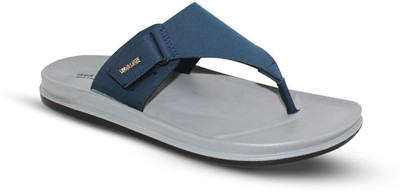 WALKLINE Men Flip Flops(Blue , 7)