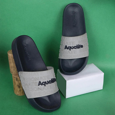 Aqualite Men Slides(Navy , 8)