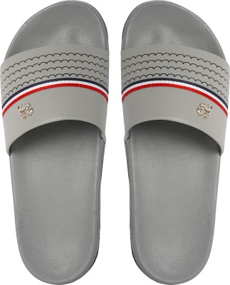 Shoe Mate Men Slides(Grey , 8)