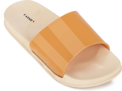 Cassiey Women Slides(Brown , 8)